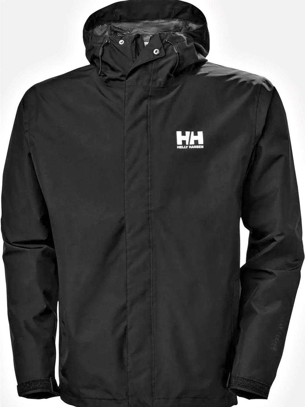 Helly Hansen Seven J Jacket Men's Rain Jacket in Black